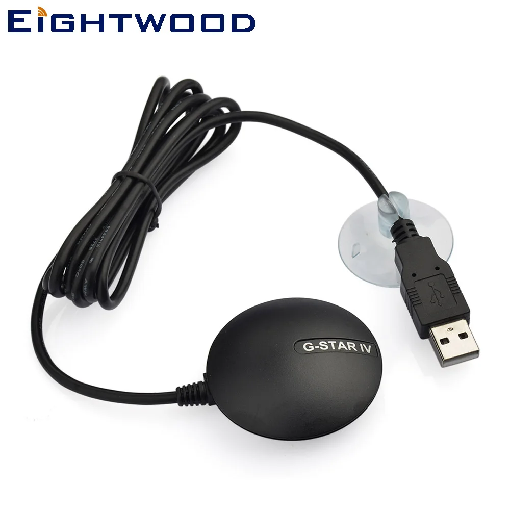 Eightwood автомобильная антенна Globalsat BU 353S4 USB GPS приемник чипсет SIRF Звездная для