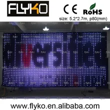 Новое поступление P80MM светодиодный сценический декорационный фон светодиодный фон