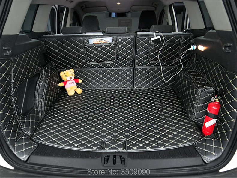 

For Frod Kuga 2017 2018 Rear Tail Box Trunk Mat Pad Durable Boot Carpets Car Styling