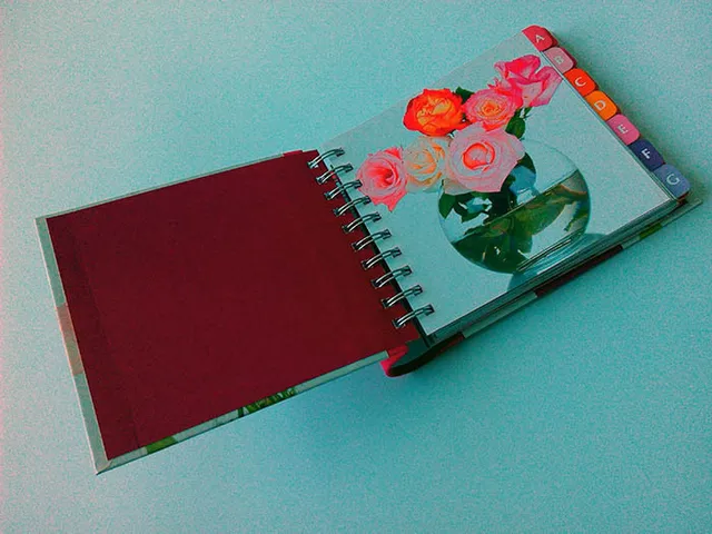 notebook spine