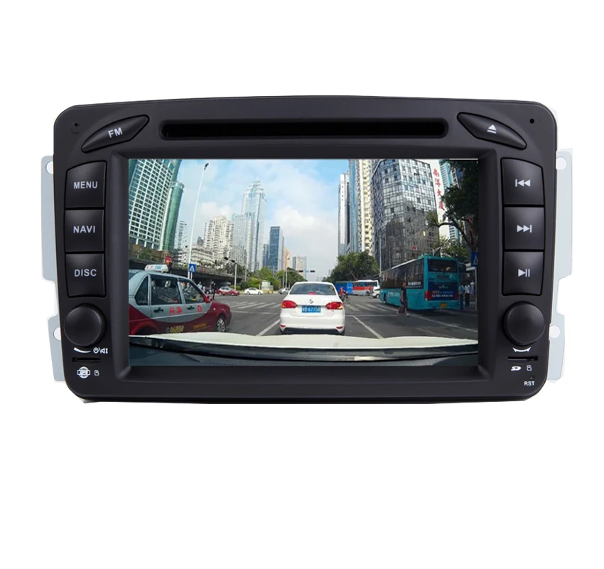 Android 7.1.1 7 дюймов Автомобильный dvd-плеер для Mercedes Benz W209 W203 W163 W463 Viano W639 Vito Wifi 3g gps Bluetooth радио