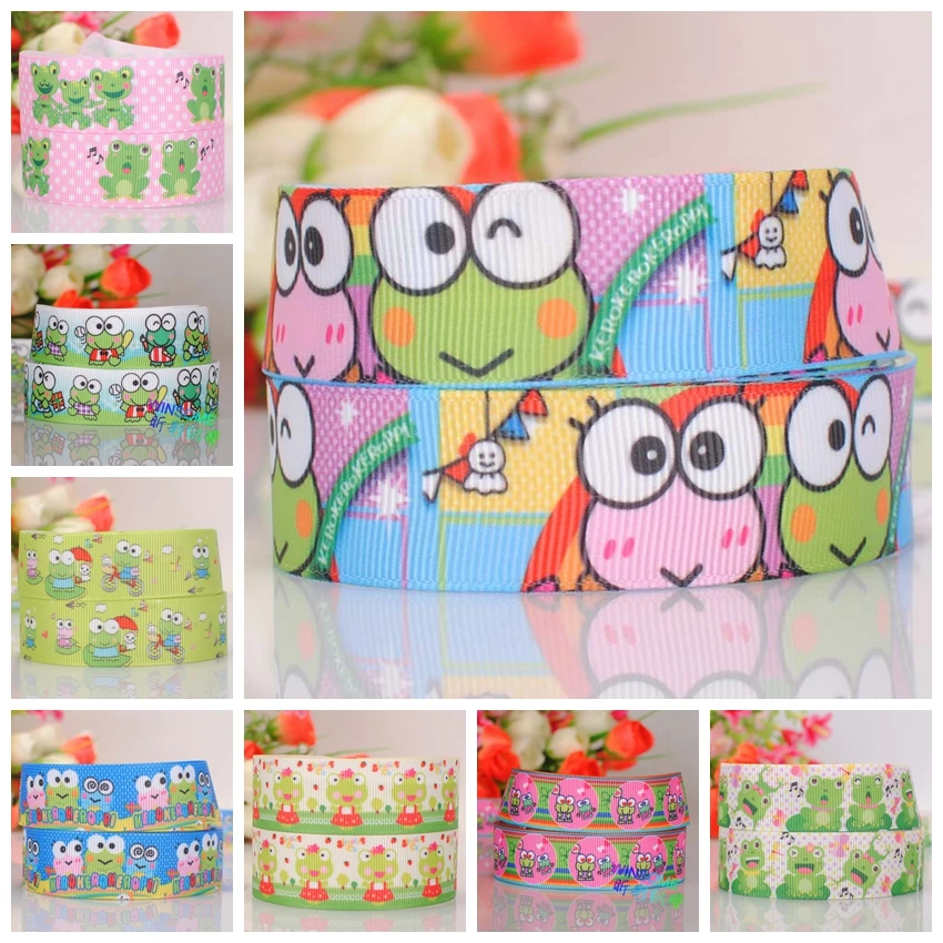 7 8 22 mm cute frog keroppi pattern printed cartoon tape 7 8 22 mm cute frog keroppi pattern printed cartoon tape