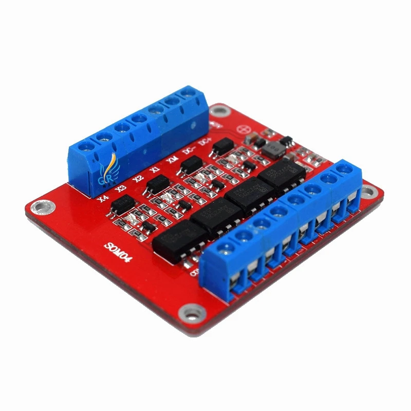 

SOM04 path solid state relay module / high or low level trigger /3A/ optocoupler isolation