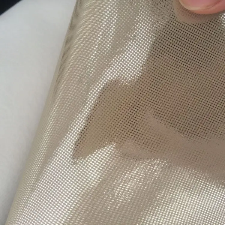 

New trend Synthetic PU leatherette blink leather material