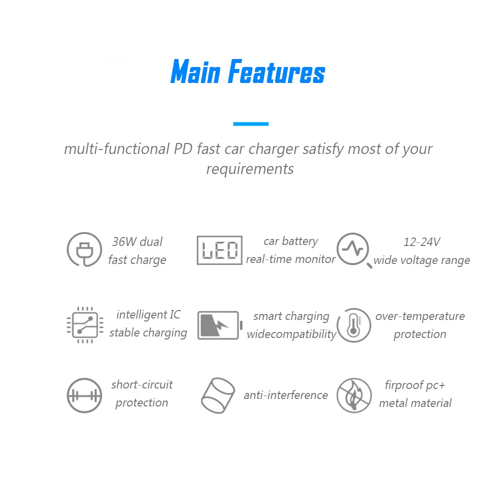 main features