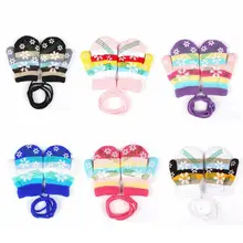 Горячая Малыш красные Варежки перчатки для мальчиков и девочек Однотонные зимние теплые удобные детские перчатки Glovers детские варежки хлопок