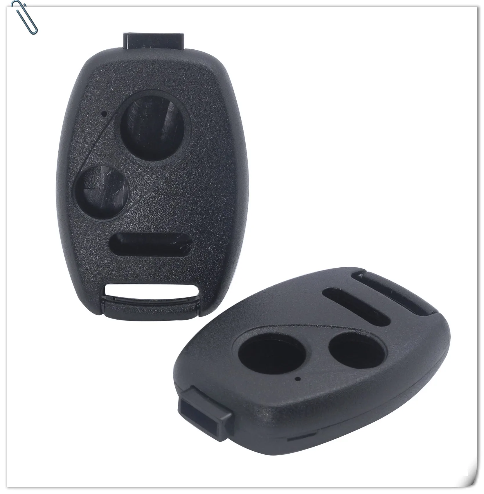 Keyforkess 50pcs Shell chiave remota per HONDA Accord Civic Fit City Odyssey Element CRV Jazz HRV Pilot 2/3/2 1/3 1 pulsanti Fob Case -