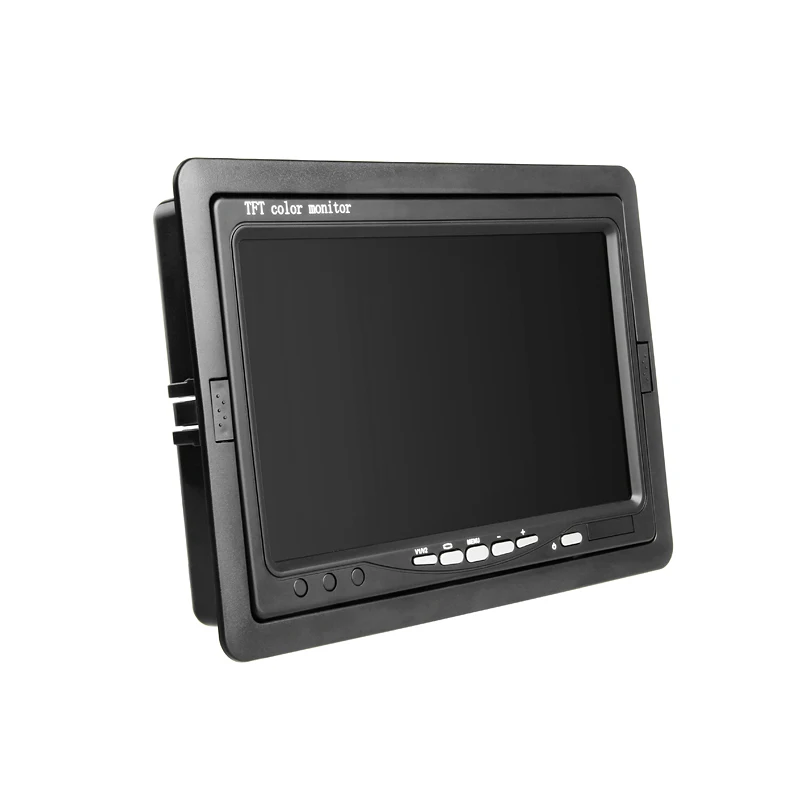 VGA DVR монитор 7 дюймов TFT LCD HD дисплей видео AV автомобильный домашний яркий цвет с