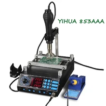 Нагреватель YIHUA 853AAA, подогреватель горячего воздуха, машина для предварительного нагрева