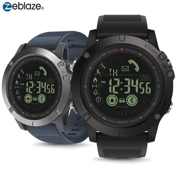 Водонепроницаемые Смарт-часы Zeblaze VIBE 3 с Bluetooth, 50 м, спортивные Смарт-часы, 33 месяца, длительное время ожидания, мужские часы для IOS и Android, 2019