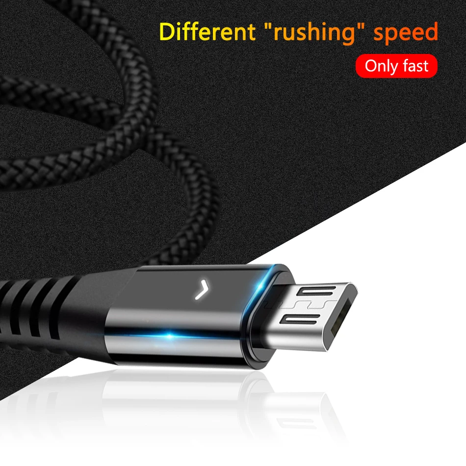 KSTUCNE Micro USB кабель 2A Быстрая зарядка кабель для передачи данных кабель для зарядного устройства Microusb для samsung S7 Xiaomi Android кабели для мобильных телефонов