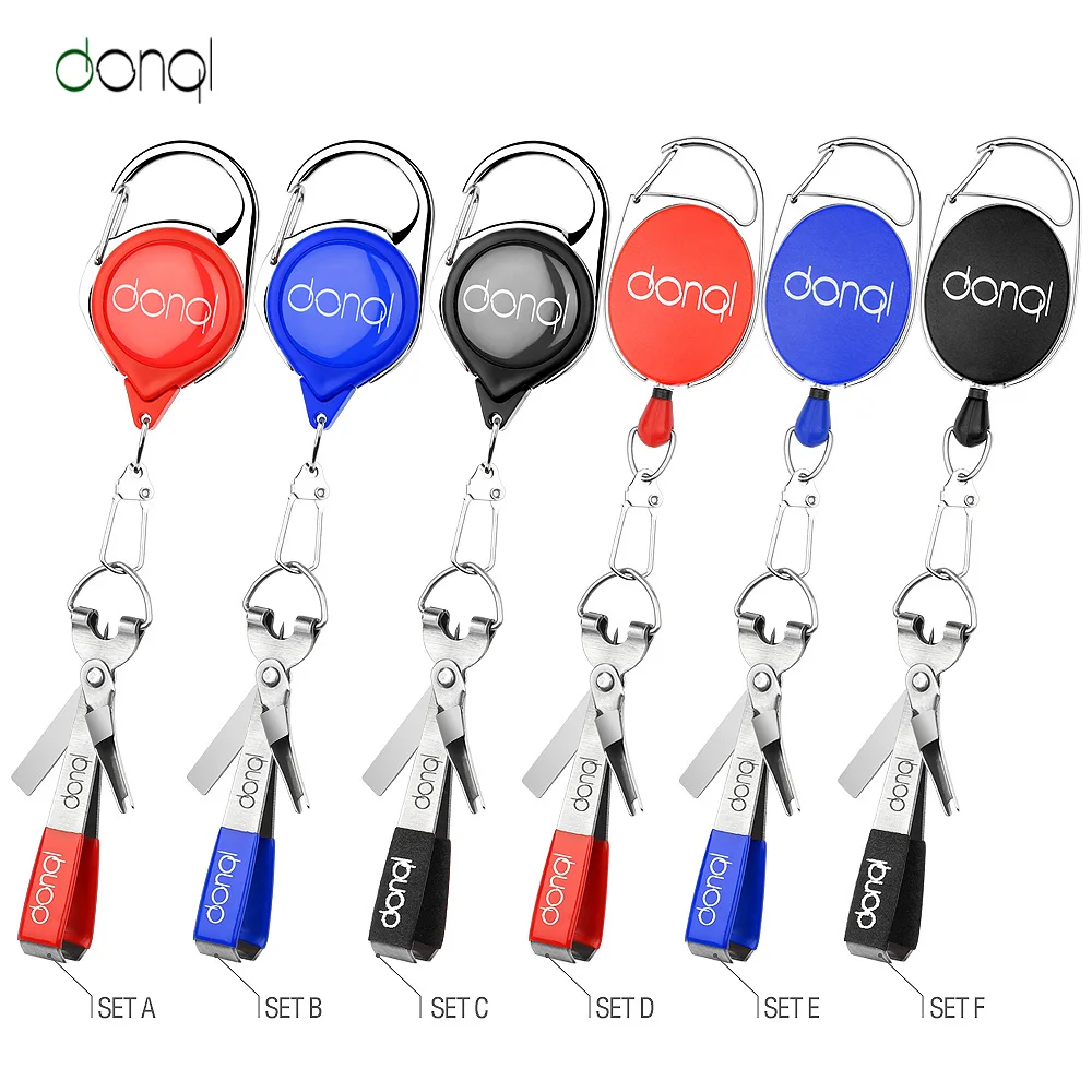 DONQL рыболовное быстрое завязывание узлов инструмент для быстрого завязывания ногтей Ноготь резак для стрижки кусачки крючок точилка инструмент для завязывания Мушек Рыболовные снасти снаряжение