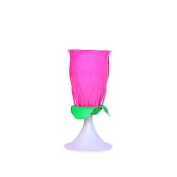 

Candle Light Birthday Rotate Disc Bottom Music Rose Incredible Red Happy