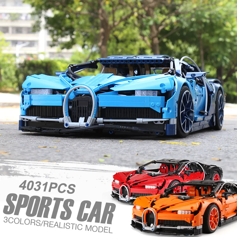 

Lepin Technic 20086 Super Racing Car Set Model Building Blocks Compatible 42083 Technic Toys For Children