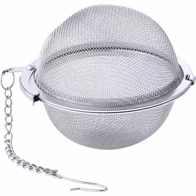 Stainless Steel Tea Strainer Infuser Tea Locking Ball Tea Spice Mesh Herbal Ball cooking tools