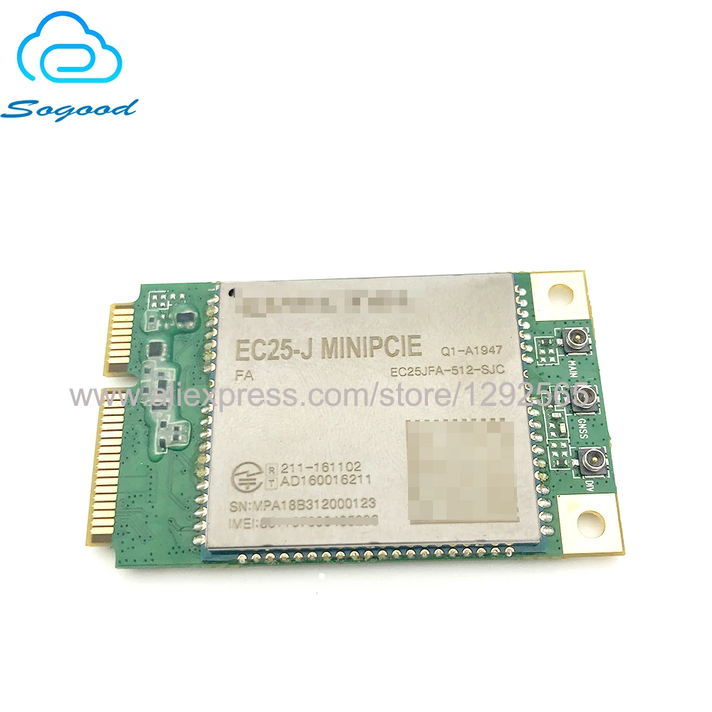 

EC25-J EC25 Mini Pcie 4G FDD-LTE/TDD-LTD CAT4 Module for Japan 100% New&Original