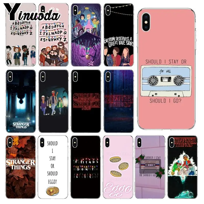 Чехол для мобильного телефона Yinuoda с узором из неизвестных вещей iPhone X XS MAX 6 6s 7 7plus 8