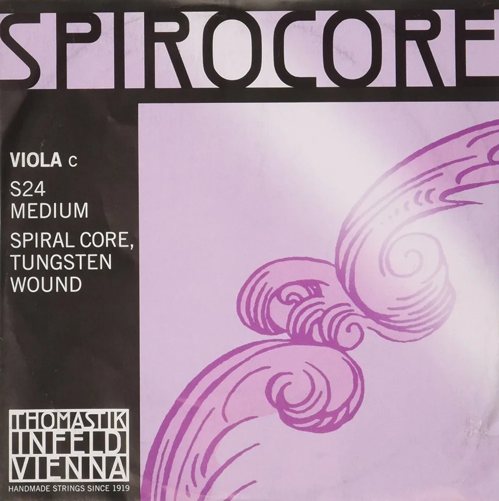 

Free shipping Original Thomastik-Infeld S24 Spirocore tungsten viola C strings Medium Gauge single C viola string