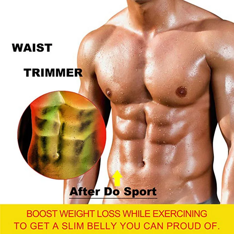 Sfit Mens Sauna Waist Trainer Vest Zipper Weight Loss Hot Sweat Neoprene Body Shaper Tank Top Casual Shaper Vest Plus Size