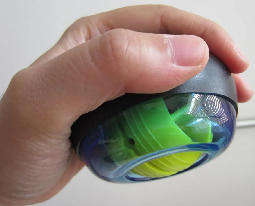 Gyroscope Wrist Strengthener Ball Power Ball exercise ball Gyro Spin Grip Power Ballin Fitness