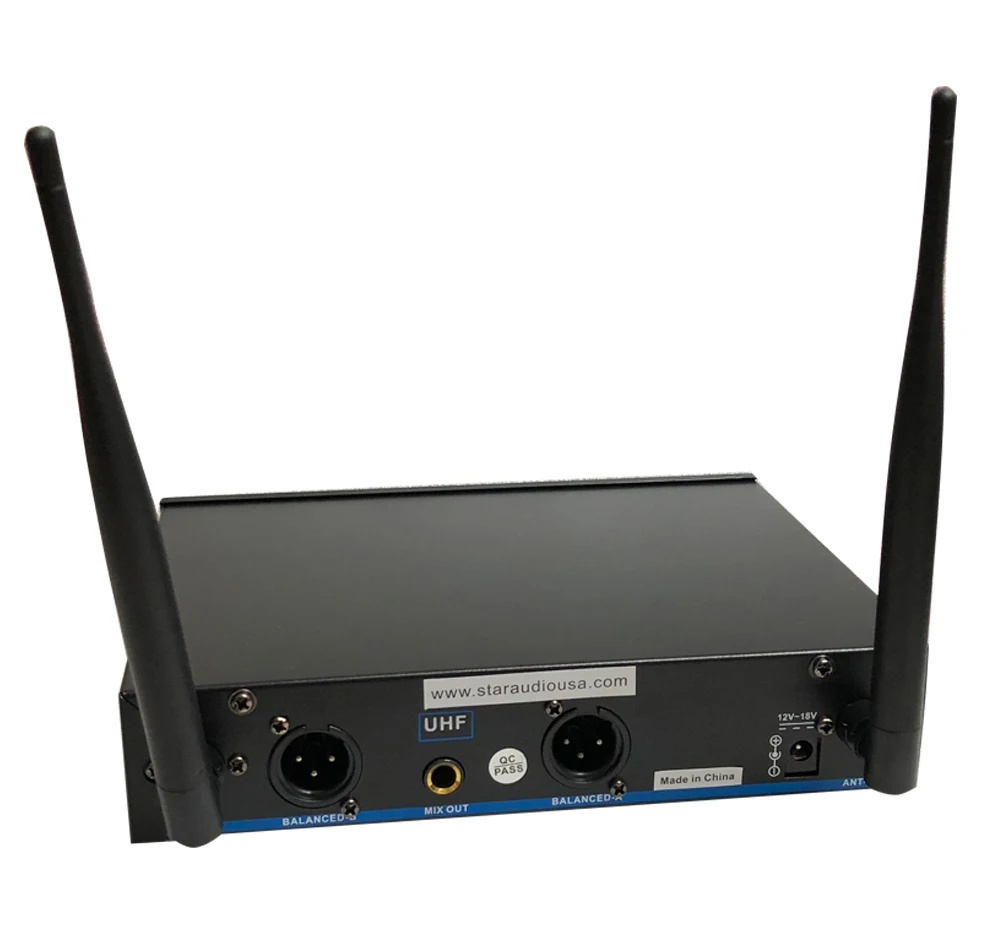 pro 2channel handheld and headset microphone system