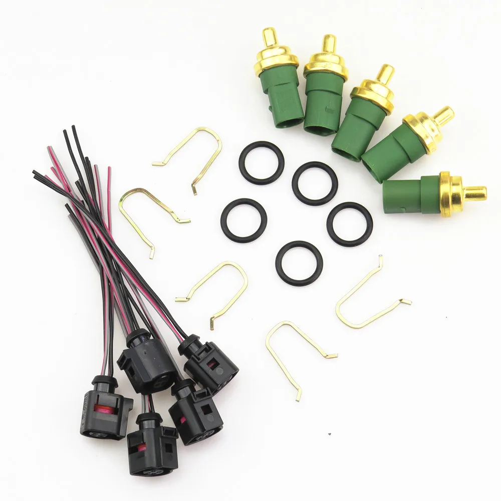 FHAWKEYEQ Cooling Water Temperature Switch Sensor Plug Cable For VW
