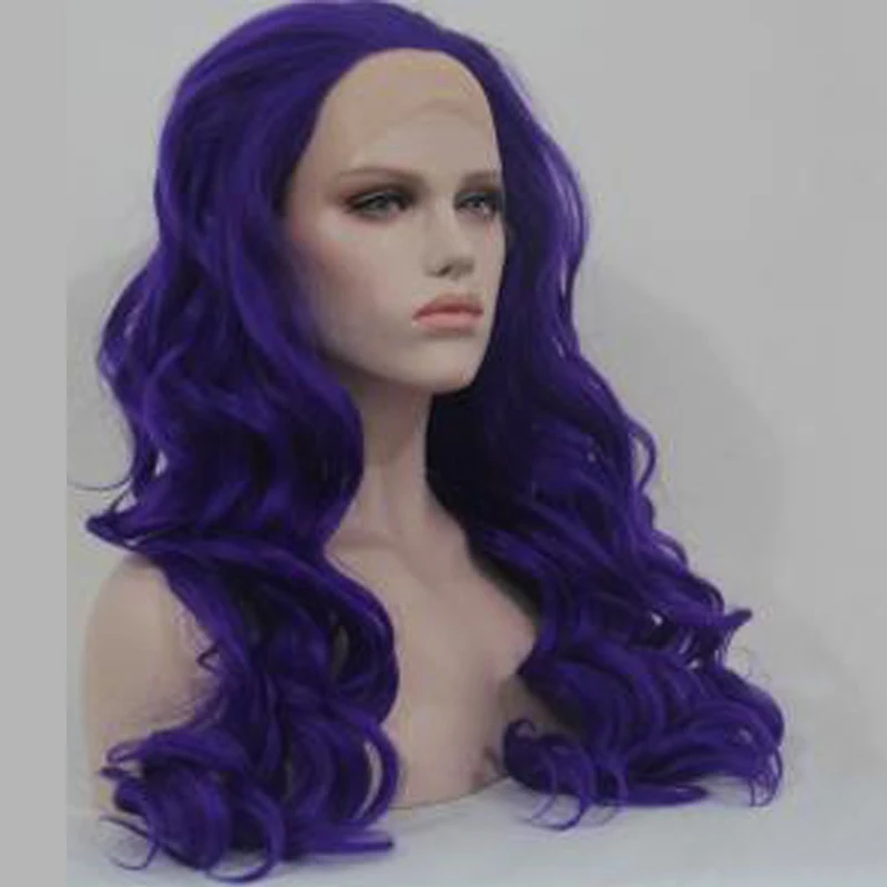 Cheap Good Quality Heat Friendly Synthetic Lace Front Wig For Black