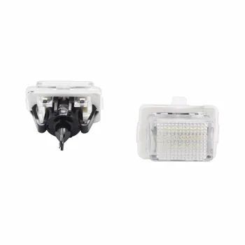 

Number License Plate Light For Mercedes Benz W204 W212 W216 W221 2009-16 18 LED Error Free Car Bulbs Auto Lamp Car Accessories