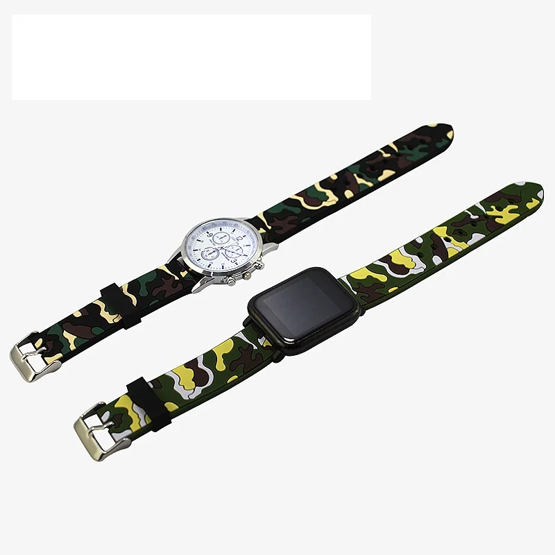 22 мм ремешок для часов huawei watch Gt Active/Honor волшебный, резиновый браслет с ремешком для samsung Galaxy watch 46 мм gear S3 Frontier