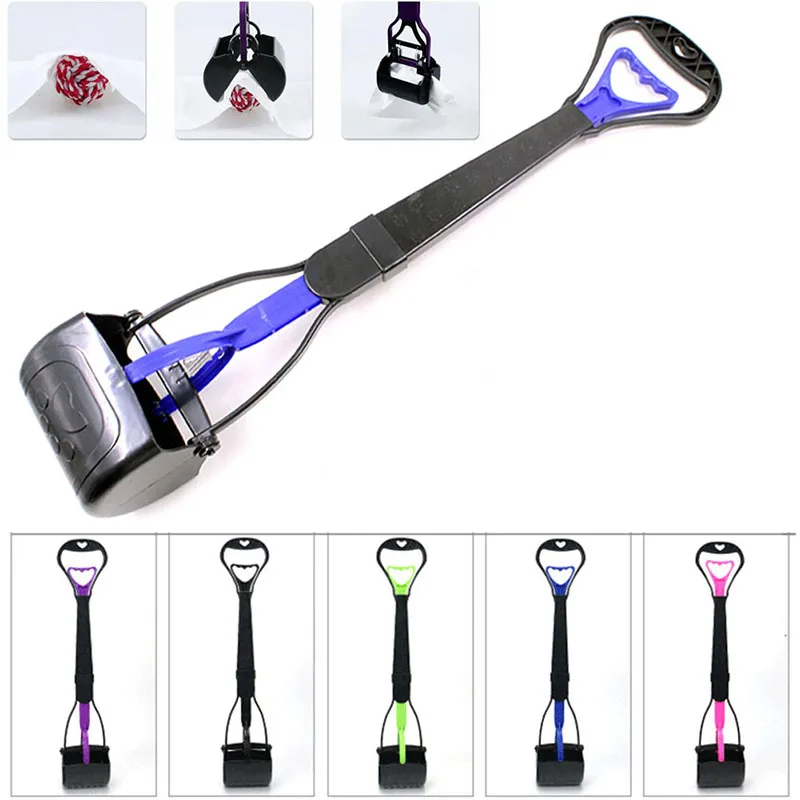 Pet Dog Waste Easy Pickup Pooper Scooper Pet Poo Poop Scoop Grabber