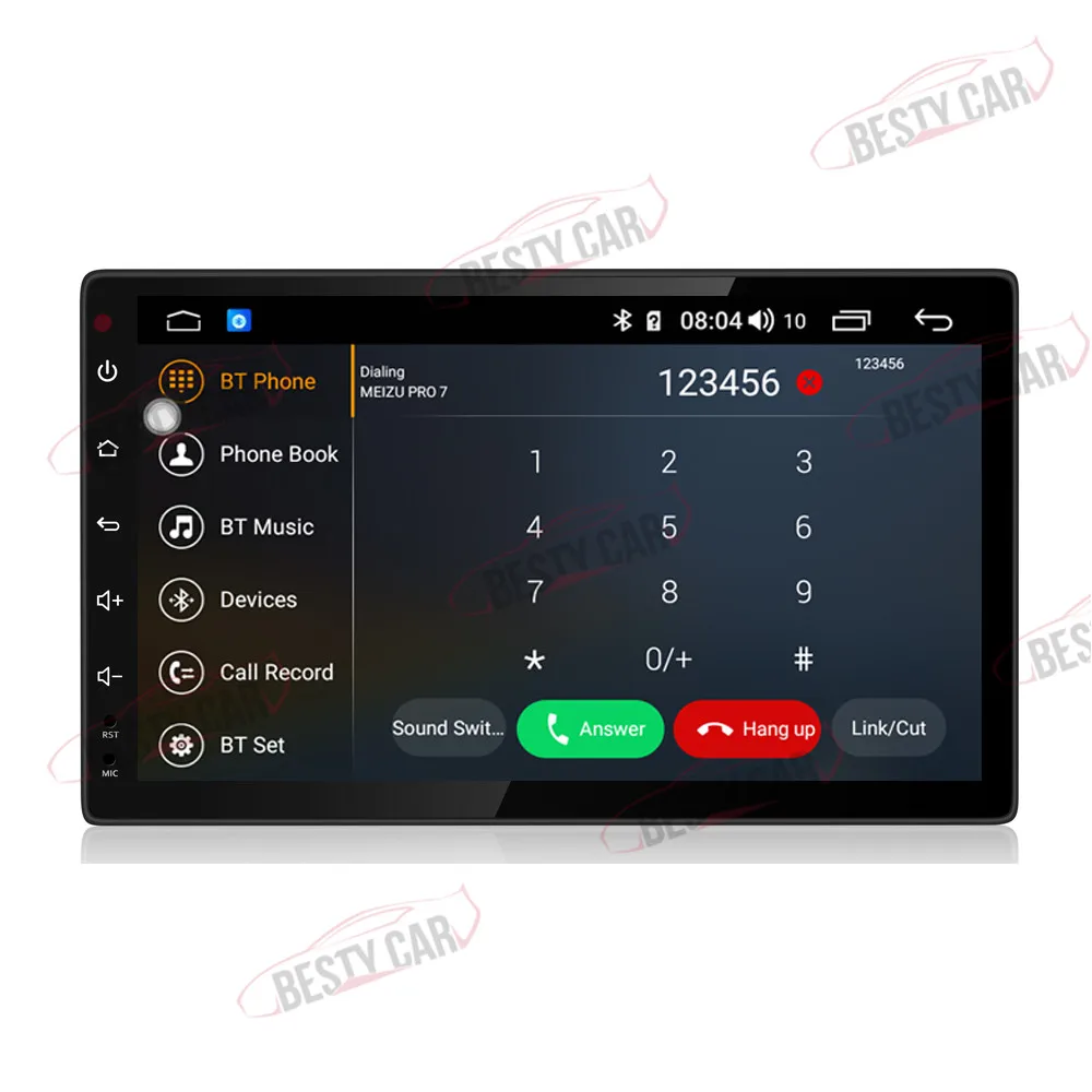 Sale 9" Android Car Multimedia Player GPS Stereo for Toyota Fortuner 2016 2017 2018 Head Unit Radio DSP 2.5D+IPS Built in 4G 3
