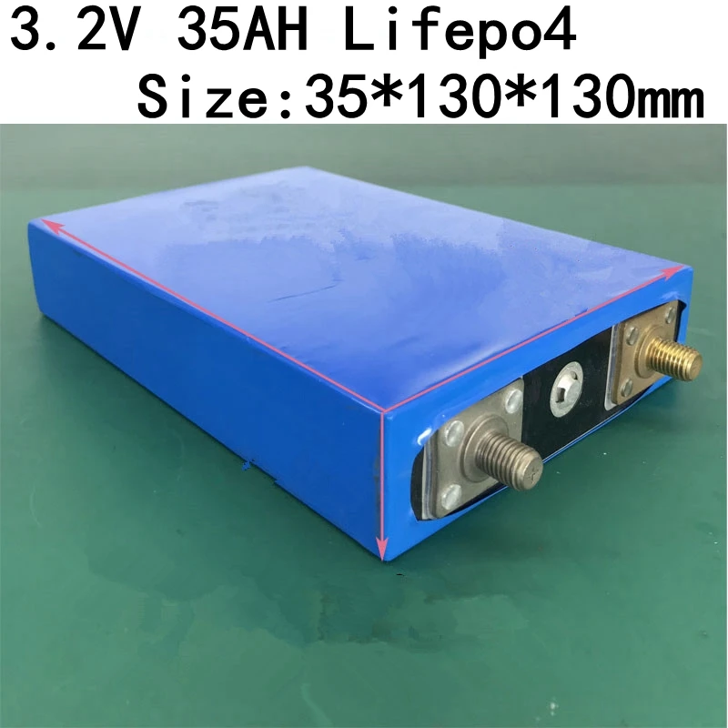 

Lifepo4 Battery 35ah 3.2v Rechargeable 35ah Lifepo4 / High Drain 70A for Battery Pack Diy Electric Vehicle Electric Bicycles