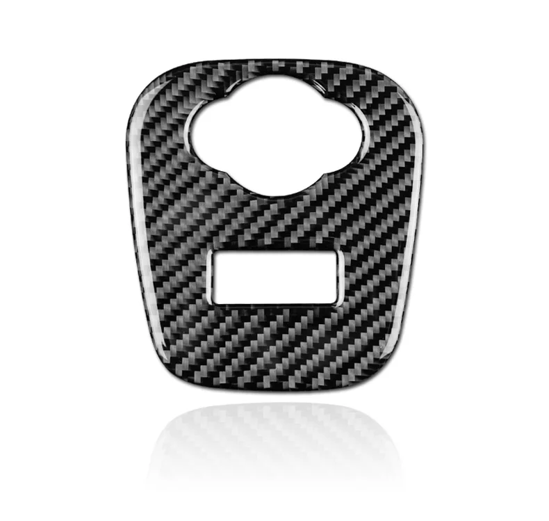 for Mini Cooper JCW F55 F56 Accessories Car Interior Carbon Fiber Cigarette Lighter USB AUX Panel Cover Sticker Decals (2)