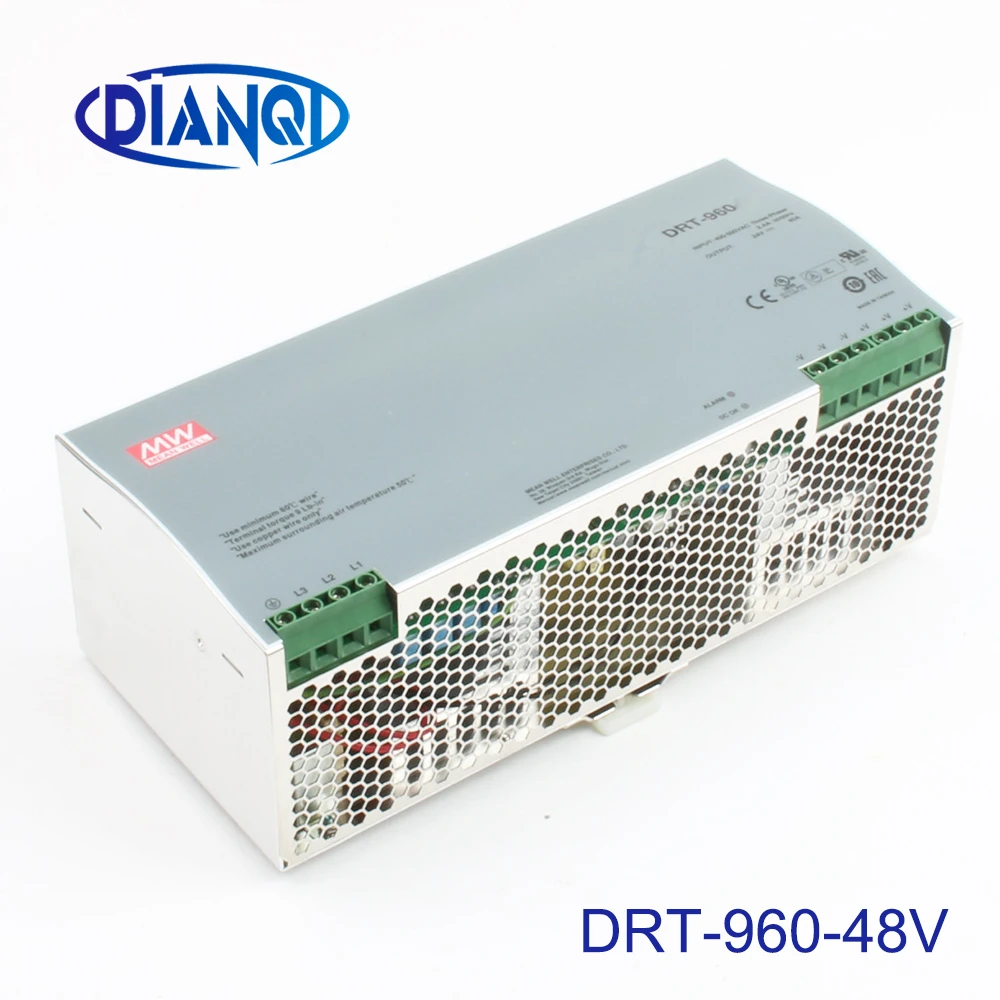 Din rail power supply 960W 48V power suply meanwell ac dc 