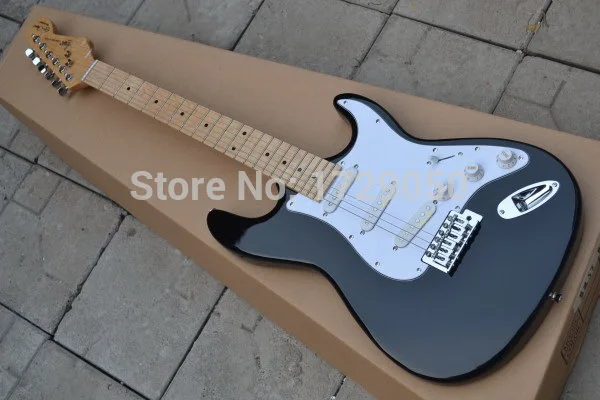 

2017 Chinese Factory Custom New! black st Eric Clapton Signature Maple fingerboard 6 string electric guitar
