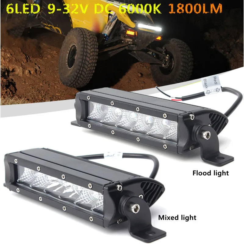 

7.5Inch For ATV SUV 4WD 4X4 Offroad for Jeep Truck Boat LED Flood Light mix lamp Car Front Driving Light 50W LED Work Light Bar