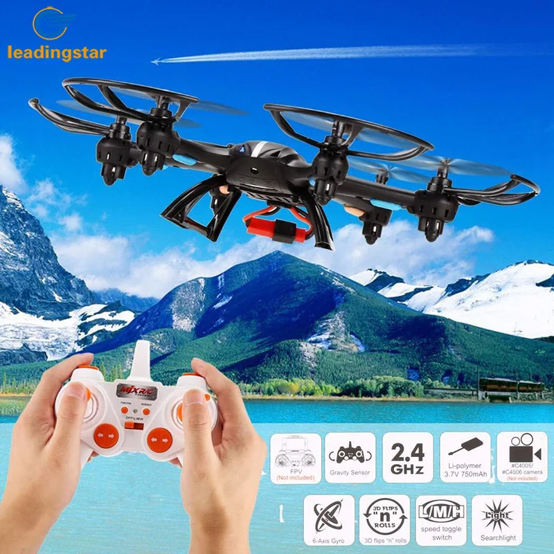 

LeadingStar Free shipping X800 RC helicopter drone quadcopter with C4015 Wifi FPV HD HD Camera VS X600 RC Toys For Children zk30