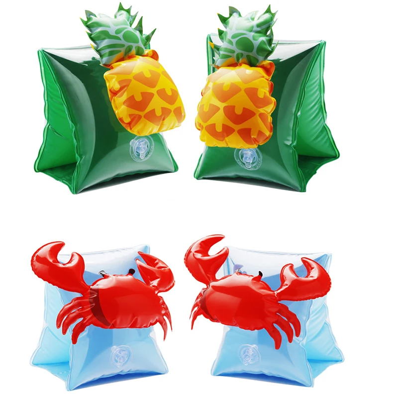 1 Pair Inflatable Rolls Unicorn Flamingo Swimming Pool Arm Circle Rings Tube Band sleeve Floats Safety For Kids Beginner | Спорт и