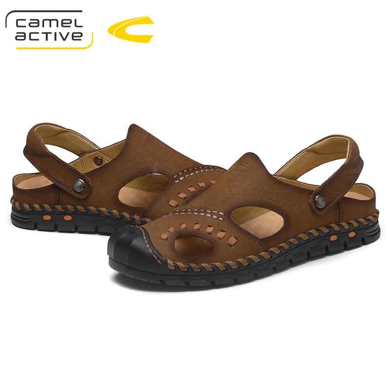 Мужские сандалии Camel Active удобные босоножки модная дизайнерская повседневная