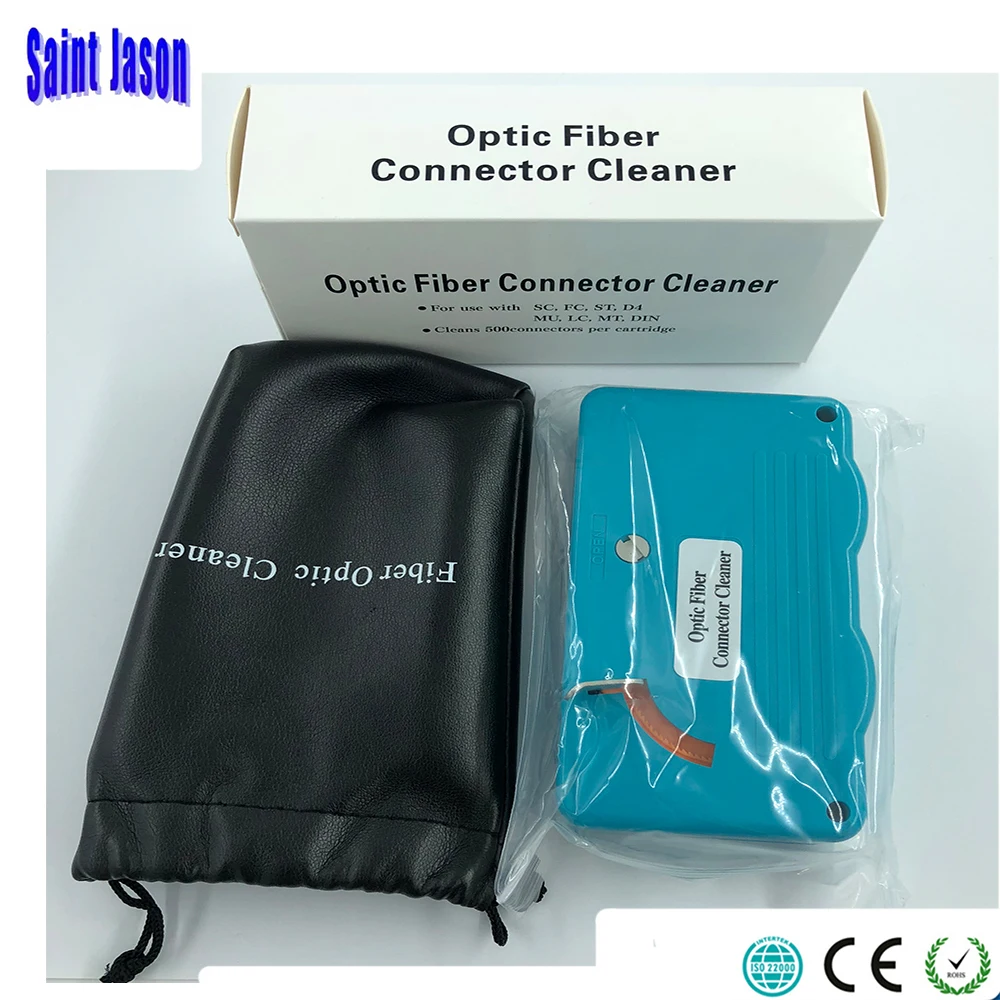 Optical Fiber Connector Reel Cleaner, Fiber Optic Cleaning Cassettes