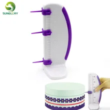 Sunglory пластиковая линейка для торта маркер для кекса декоратор гирлянда граница для выпечки Кондитерские инструменты помадка форма для украшения торта инструменты