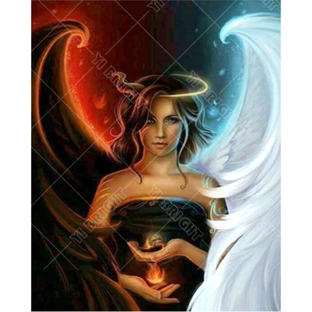 

Diamond Painting Cross Stitch Home Decoration,Full Square Diamond Embroidery Needlework Rhinestones Hobby Mosaic Portrait YD
