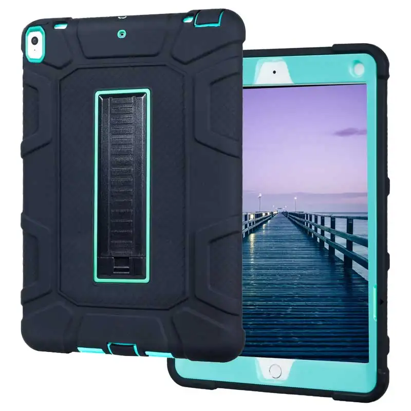 For New iPad Pro 10.5&quot 2019 Kids Safe Silicon Protective Back Case Shockproof Stand Cover Bags for 10.5 inch | Компьютеры и офис