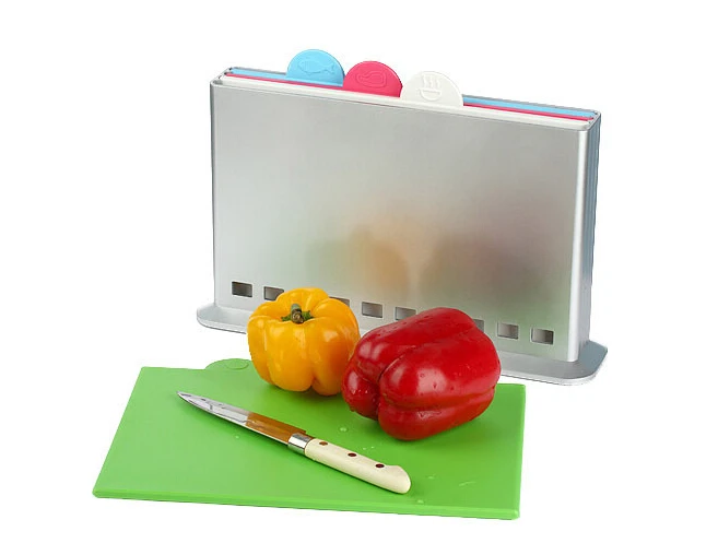 

Kitchen Cutting Chopping Board Blocks Separately Cutting Board 4pcs/set