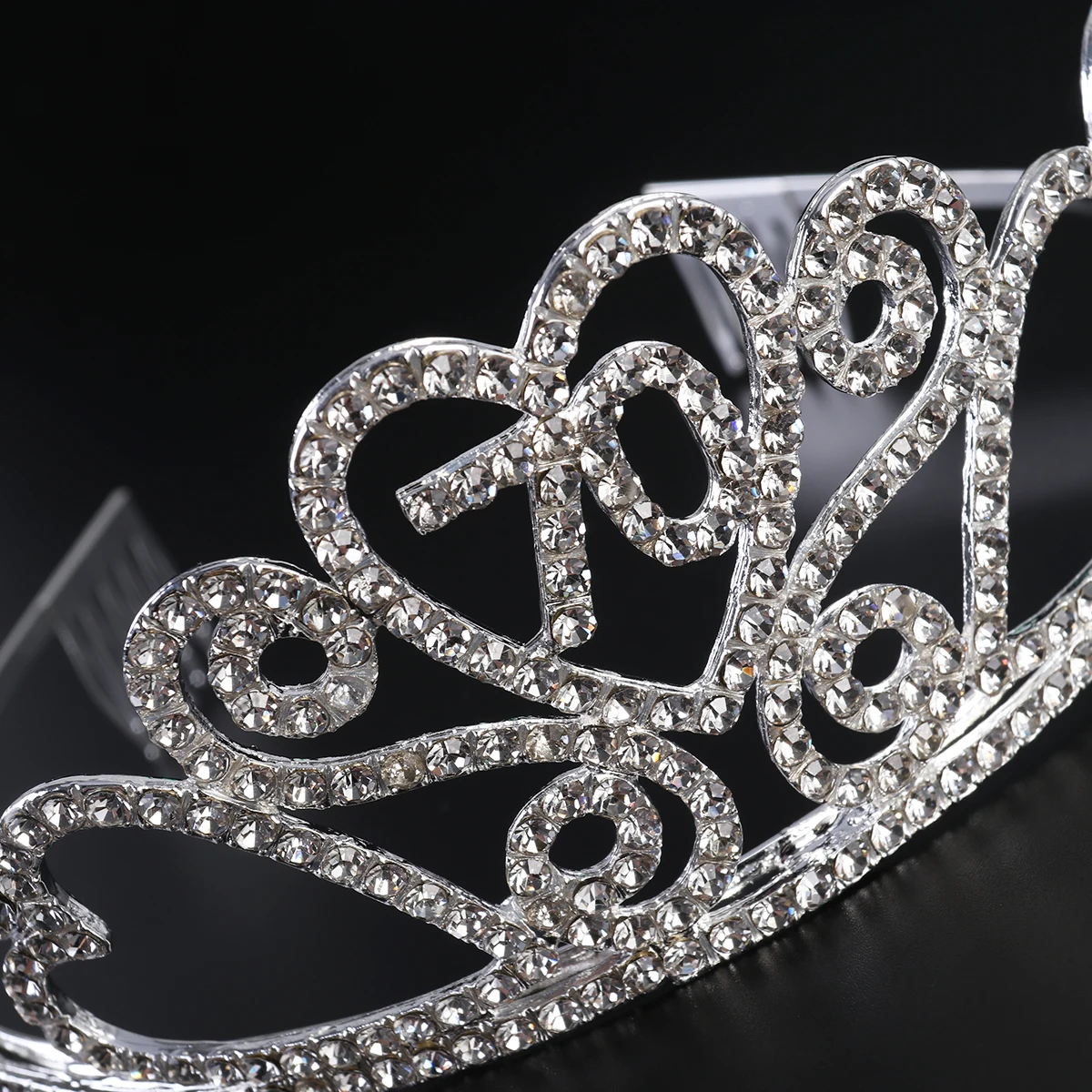 70th рождения тиара кристалл горный хрусталь Рождения Тиару queen коронки оголовье с