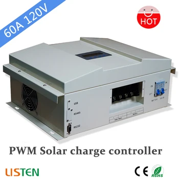 

120V 60A Solar Charge Regulator solar controller With LCD disply
