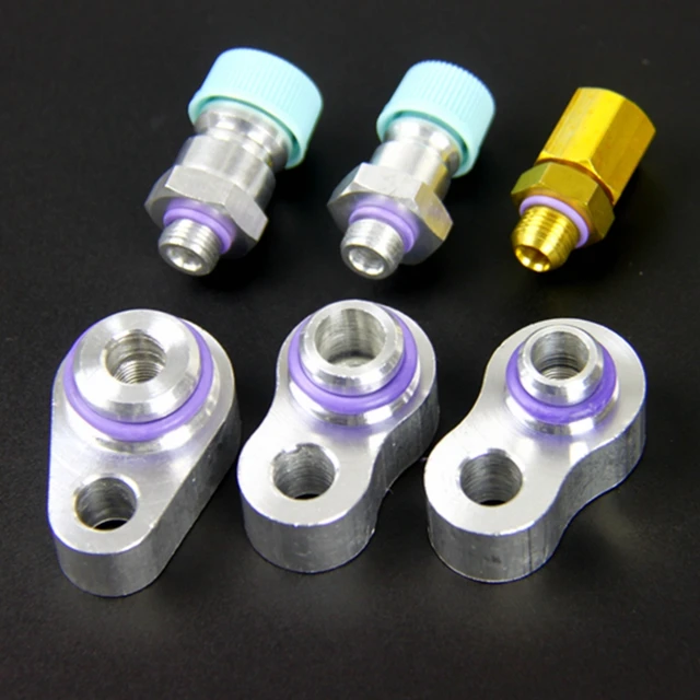 Buy 3/8'' 1/2'' 5/8'' R12 Leak Block Off Fittings Kit