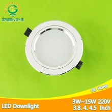 Ультра яркий матовый металлический светодиодный светильник 5 Вт 7 Вт 9 Вт 12 Вт 15 Вт Точечный светильник 110~ 220 В потолочный светильник Внутреннее освещение домашняя люстра