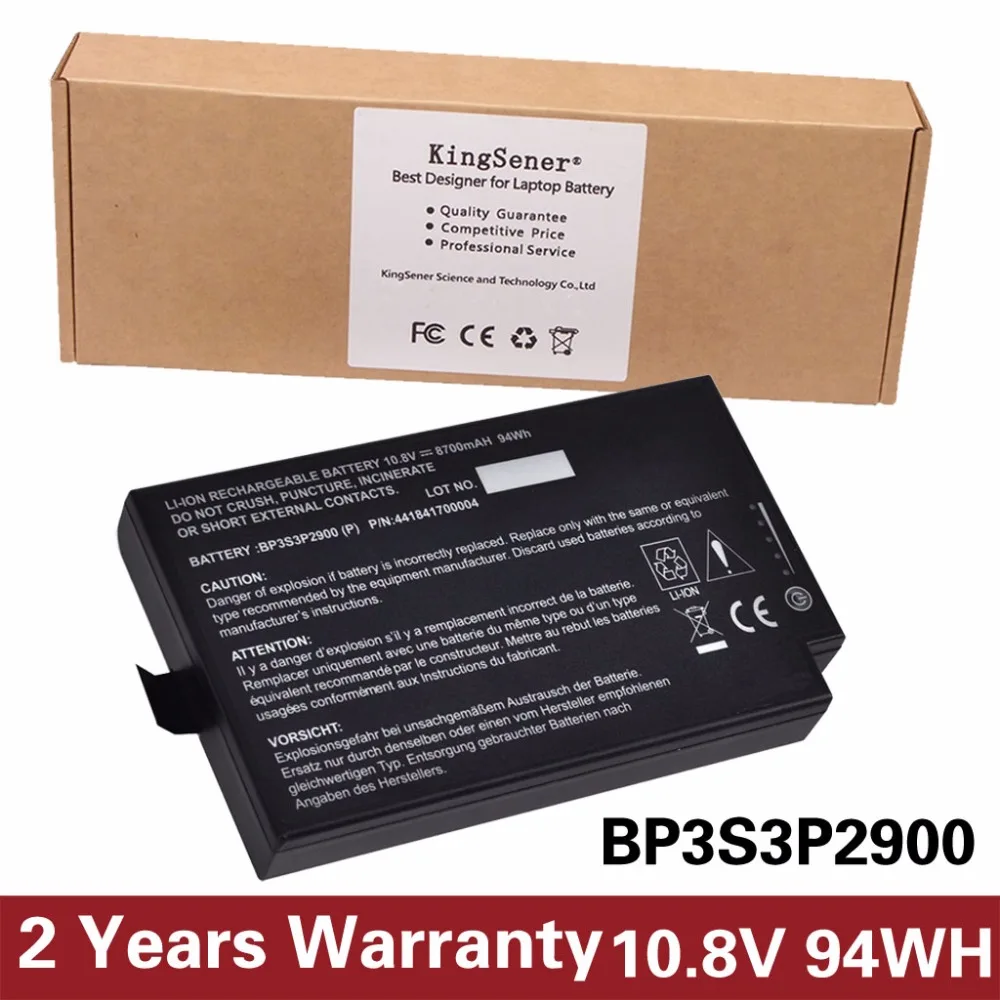 Image 9Cell Original Quality New Laptop Battery for Getac B300 B300X Rugged Notebook BP3S3P2900 4418144000490 10.8V 8700mAh