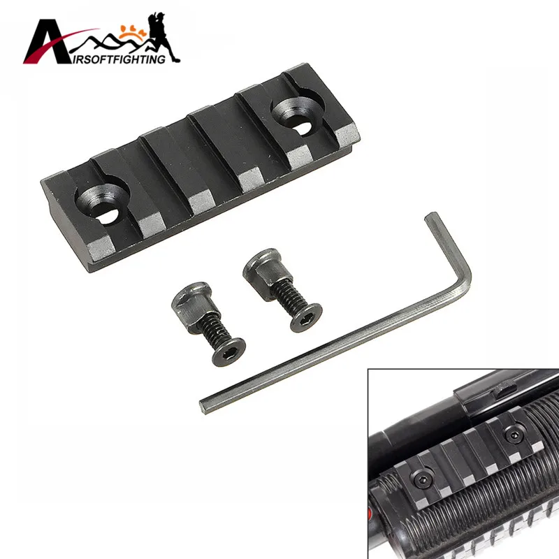 

Tactical Hunting 2" 5 Slot Aluminum Keymod Scope Mount 55mm Picatinny Weaver Rail Airsoft Gun Shooting Accessory Rail Mount